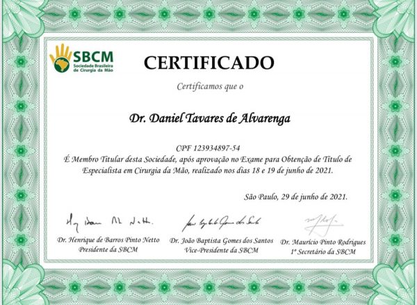 certificado